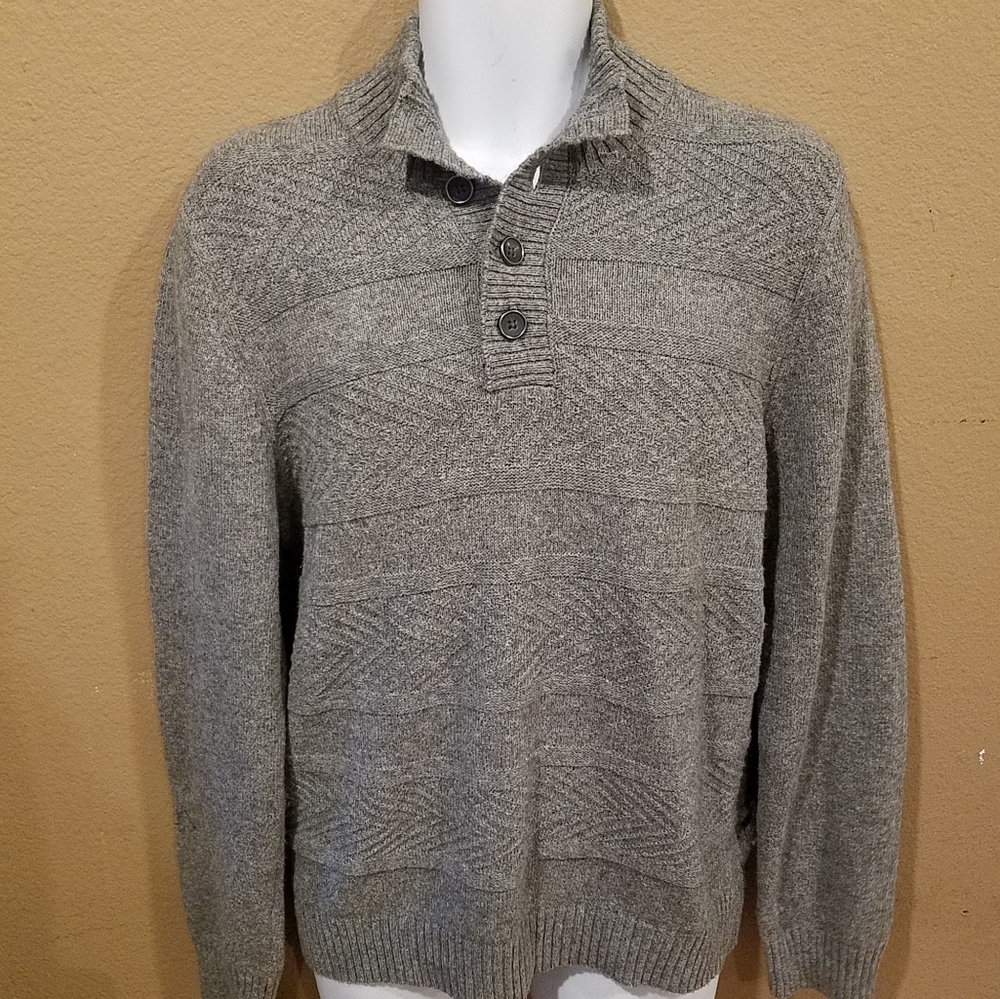 Marc Anthony Pullover Half Button Pullover Sweater - image 5